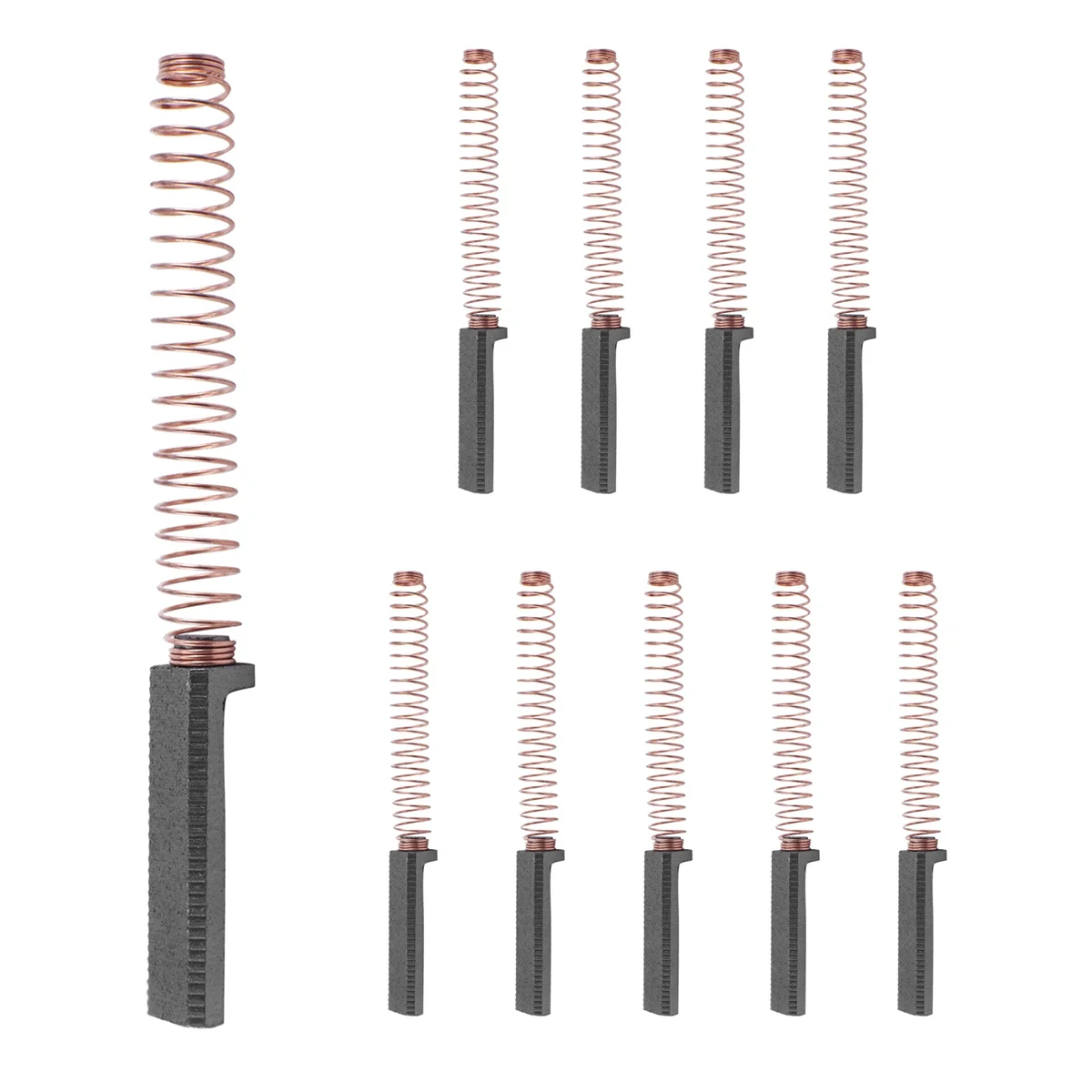 Pièces de rechange de brosses de moteur en carbone, brosse de moteur, W10380496, W10260958, 4162648, 10 pièces