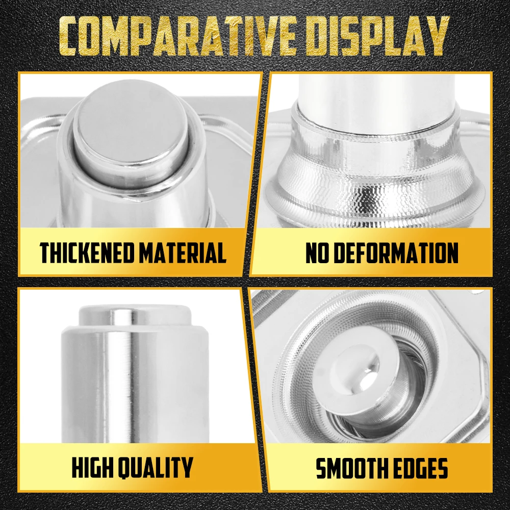 Motorcycle Chrome Solenoid Cover Push Button Starter For Harley Dyna Street Bob Fat Bob FXDF Touring Electra Glide XL 1991-2023 - view 3