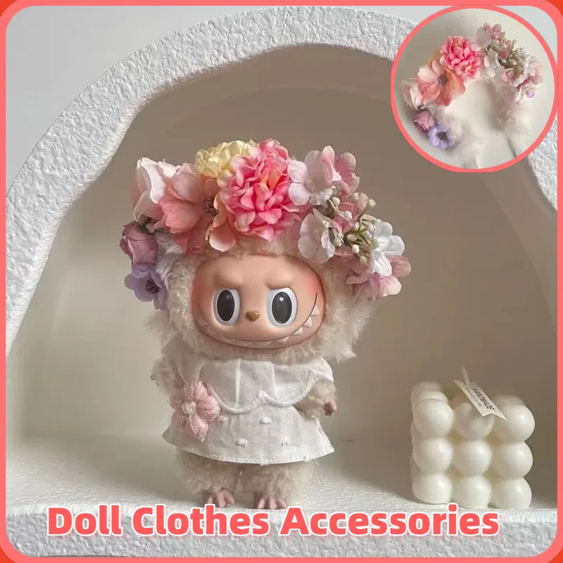 

Suitable For 17 Cm Ropa Labu V1 V2 V3 Hairpin Flower Headband Dress Up Replace The Set Fabric Accessories Festival Clothing Set