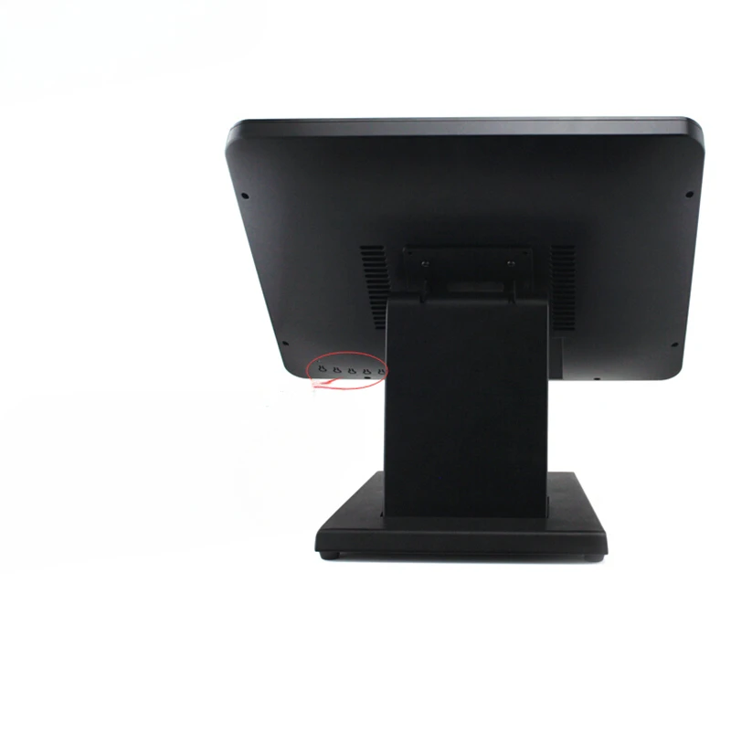 15 Inch LCD Capacitive Monitor Touch Screen POS PC Monitor For Business