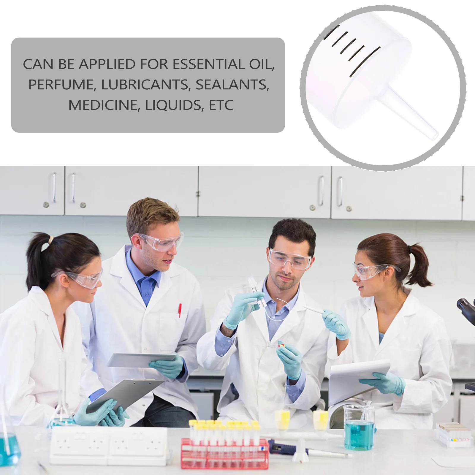 

1 set Disposable Feeder Clear Leakproof Liquid Transfer Injection Tube For Essential Oil Perfume Labs Use