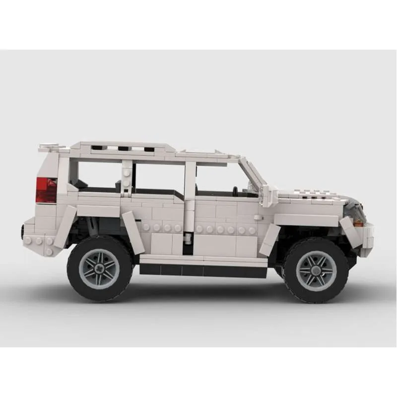 

MOC-40953 Classic New White Sports Car Building Blocks Model, 831 Parts, Birthday and Christmas Toy Gift for Boys and Children