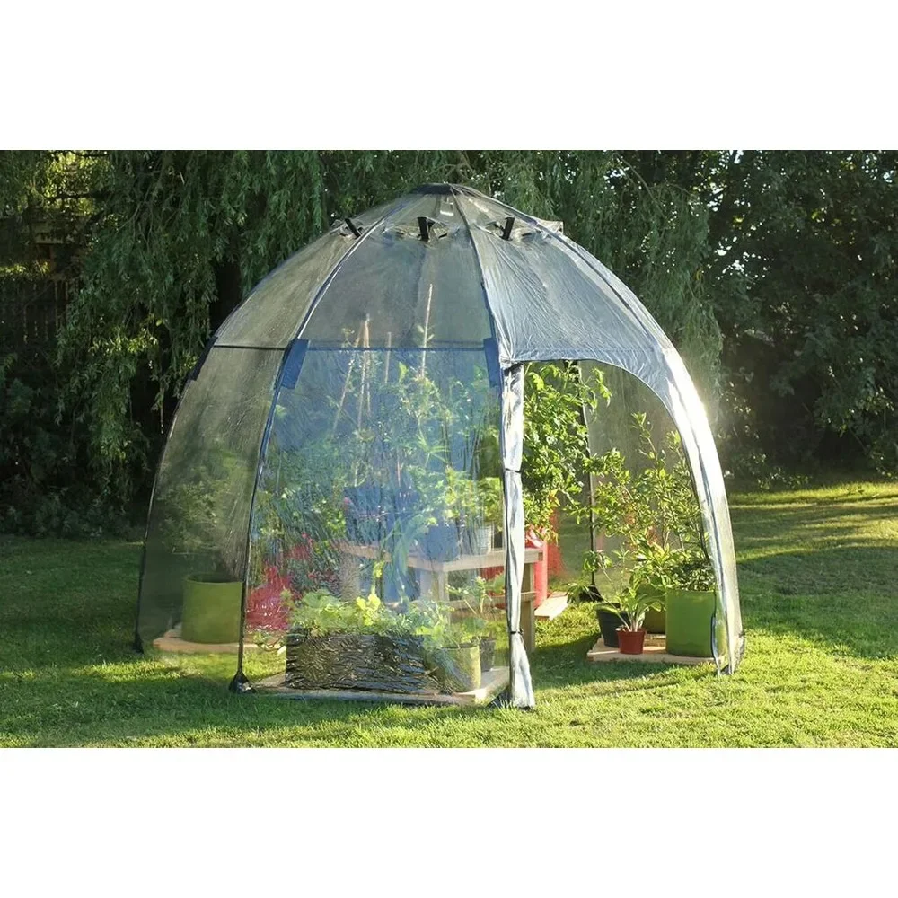 

Haxnicks Garden Sunbubble Portable Outdoor Greenhouse, Garden Bed Cover, & Igloo, Large