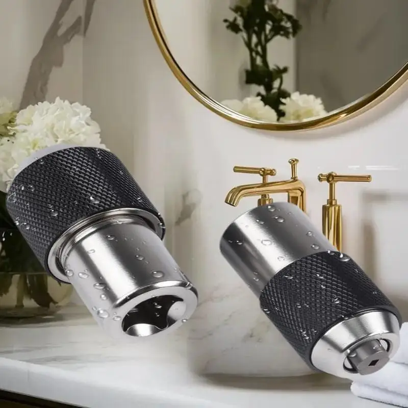 1Pcs With Electric Drills, 3/ 8inch Square Drive Interface Tap Socket Set, M2-M6/M8-M12 Square Tap Sockets, Compatible