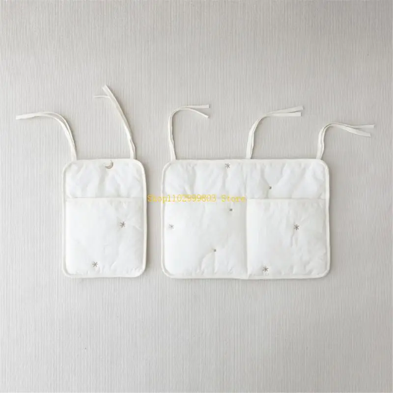 

Стильная подвесная сумка для хранения детской кроватки. Практичная подвесная сумка для детской кроватки. Универсальный подвесной