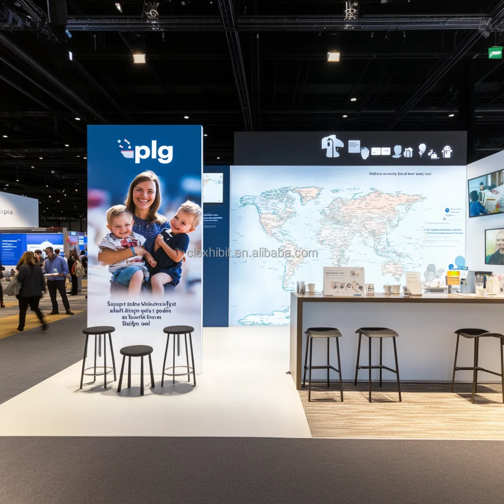 20x20 وحدات كشك المعرض تصميم مخصص الحدث دفعات المحمولة المعرض التجاري كشك عرض المعرض معرض الوقوف لأمريكا IMEX