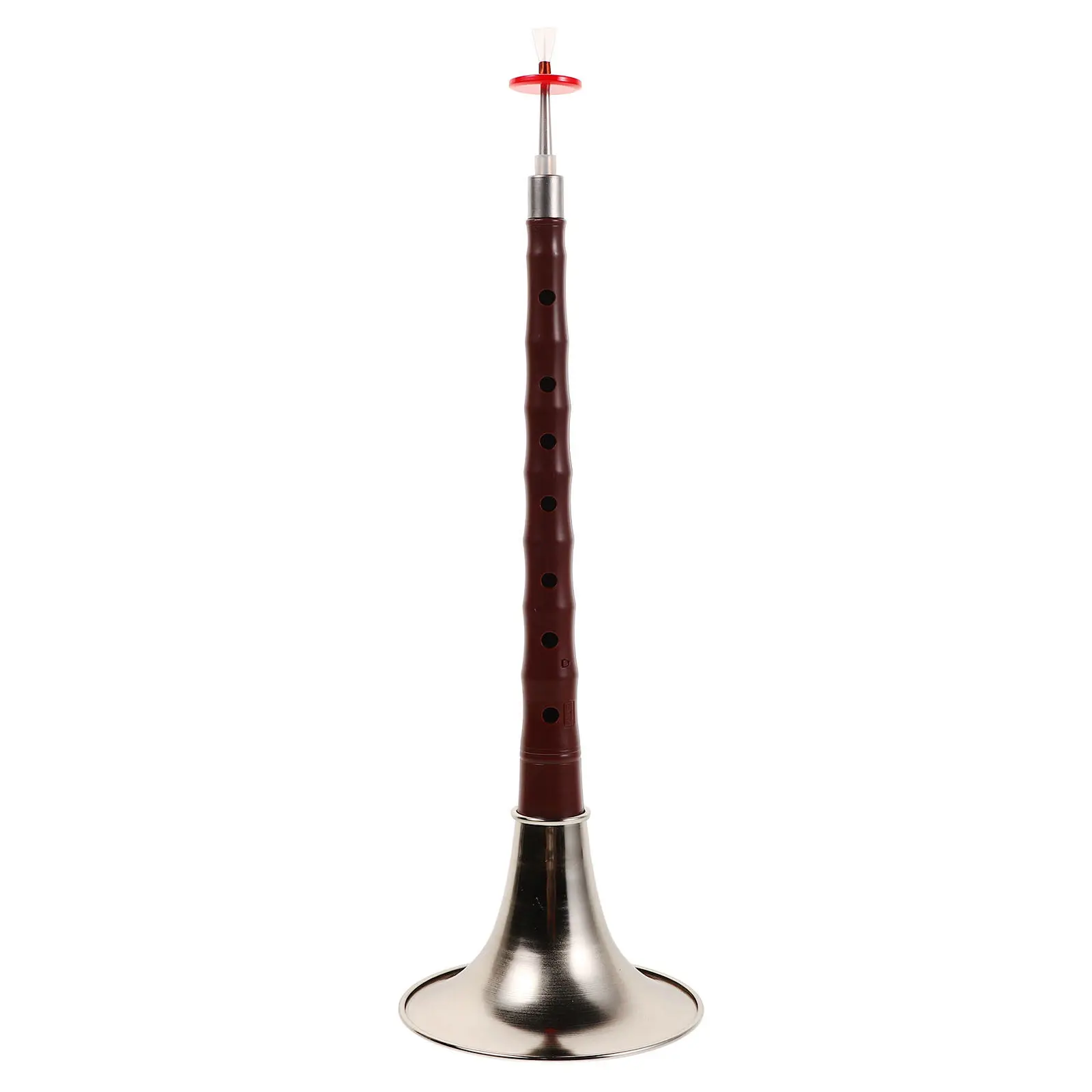 1Set Suona Plastic Resin Traditional Wind Instrument Beginner-Friendly Lightweight Suona Horn Practice Instrument for Cultural