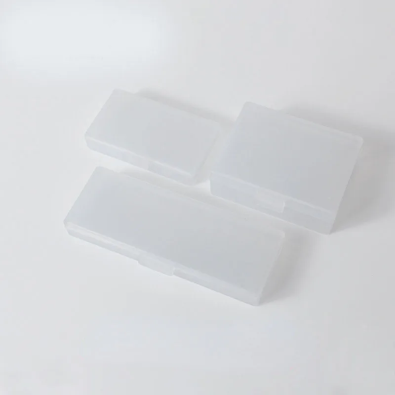 1pc Dust-proof Transparent Storage Box Band-Aid Cotton Swabs Jewelry Nail Clippers Storage Box for Travel Outdoor Strip