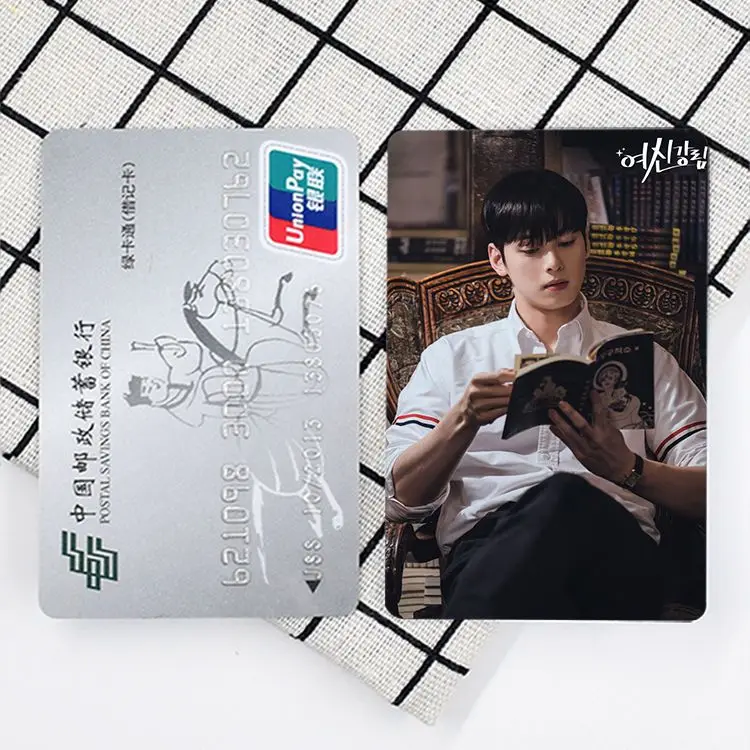 No Repetition True Beauty Cha Eun-Woo Ka-young Mun Photo Mini Card Wallet Lomo Card With Photo Album Fans Collection Gift