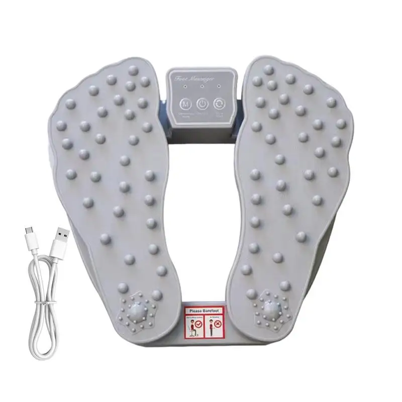 Electric Foot Massager Discomfort Relief Relaxation Portable Tired Muscle Relief Remote Control Electric Foot Massager