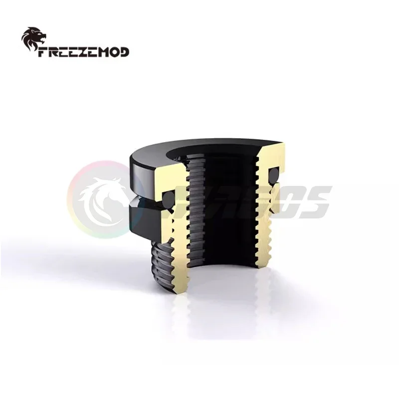 Шланг водяного охлаждения, шестигранная гайка, стопорное кольцо, проходной фитинг, отверстие 19-21 мм, 3 цвета HCBJT-V2