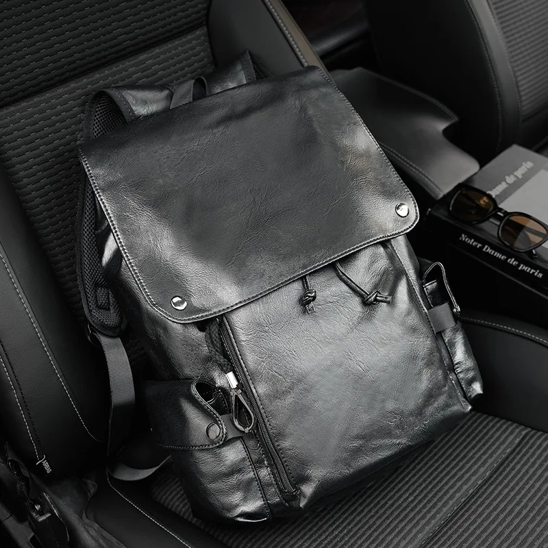 2026 New Men's Backpack Fashion Design Travel Backpacks Men Luxury Large Capacity Laptop Backpack Schoolbag Softback Back Pack