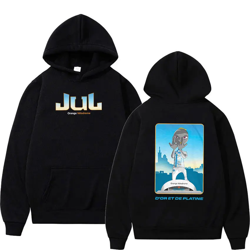 

Rapper Jul Album 2026 Graphic Hoodie Men Women Fashion Fleece Pullover Sweatshirt Hip Hop Vintage Long Sleeve Hoodies Streetwear