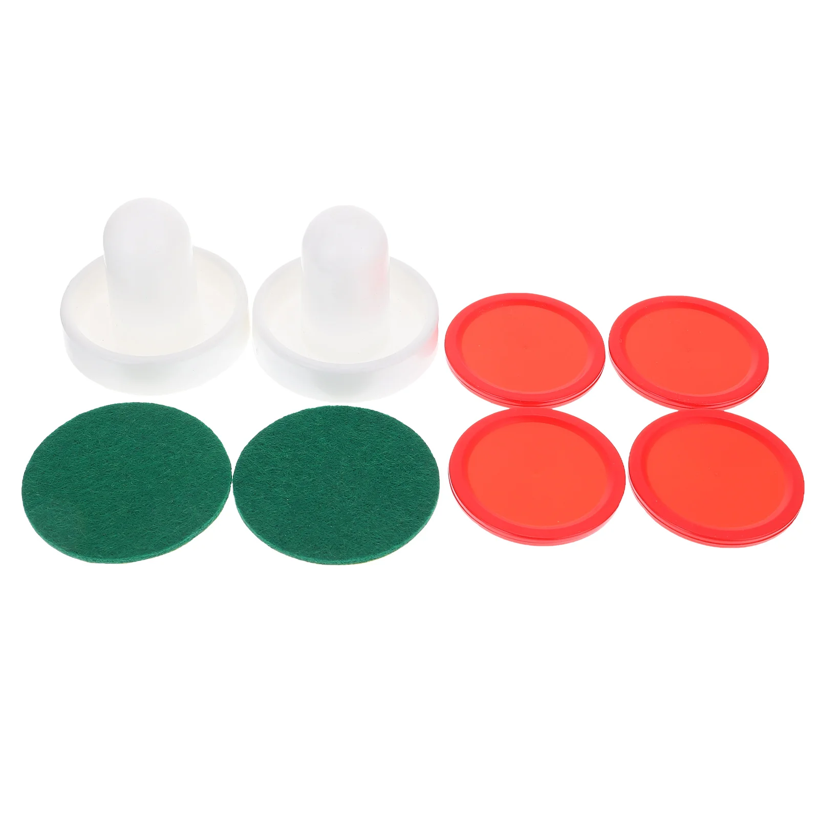 

2 Sets Air Hockey Pucks Plastic Smooth Design Game Room Children Activities Indoor Playing Ice Hockey Accessories