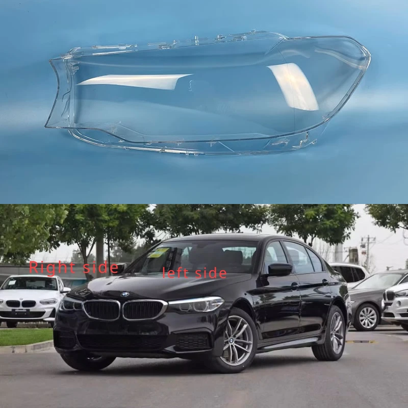 

For BMW 5 Series G30 G38 2018-2020 Headlight Cover Headlamp Lamp Shell Lens Plexiglass Replace Original Lampshade