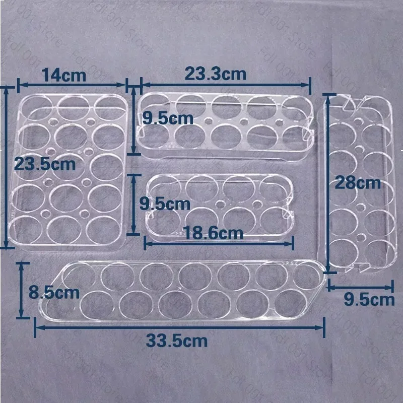 For Refrigerator Egg Tray 8  Rack 10  Transparent Box 12  14  15
