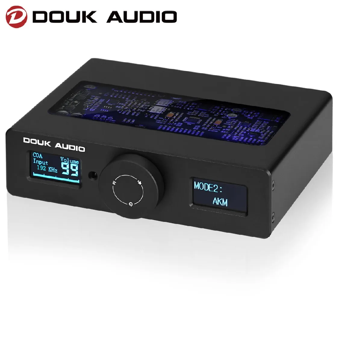 Douk Audio HiFi ESS9038Q2M+AK4493 USB DAC Coaxial/Optical Digital to Analog Converter Audio Adapter DSD256 DAC-Q11