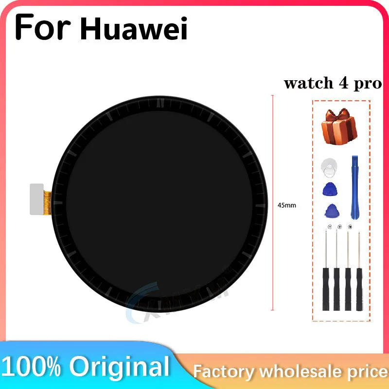 For Huawei watch 4 Pro MDS-AL10  MDS-AL00 smartwatch LCD display screen parts replacement and repair