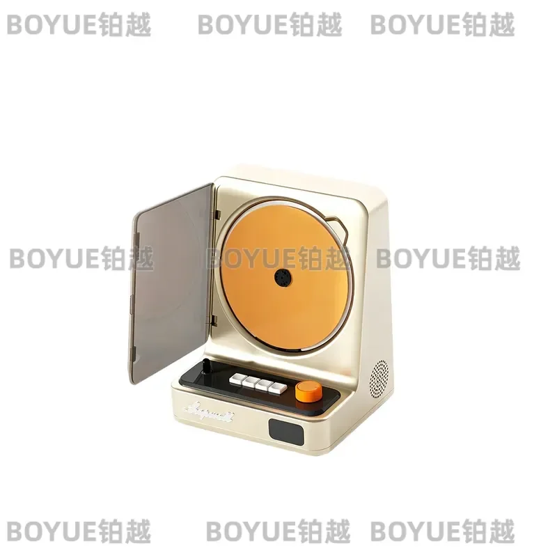 Multifunctional CD Player with Bluetooth Desktop Audio System Two Way Sound Box Music Speaker for Home Office Customizable