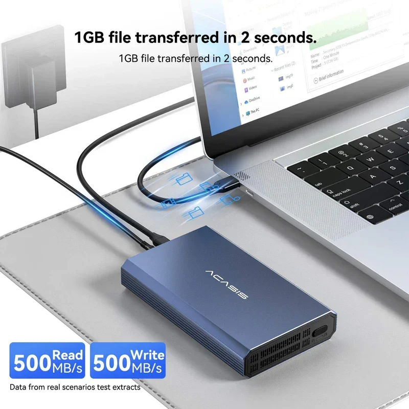 Acasis USB 3.0 1-Bay Enclosure for 3.5/2.5