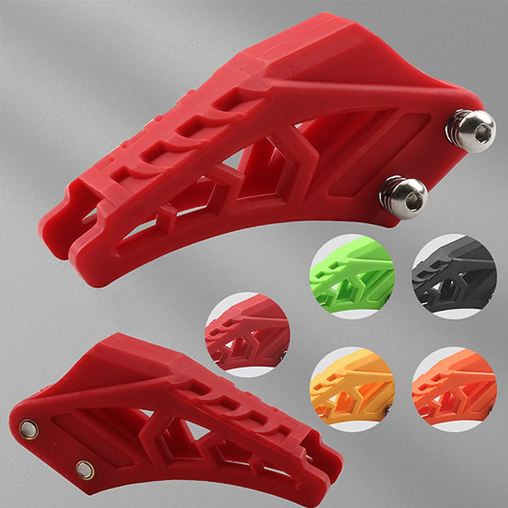 For Bosuer PHT8 Huayang HK Pit Bike Chain Guide Tensioner Slider 50-160cc No-Drill Accesorios Moto Accessori Moto