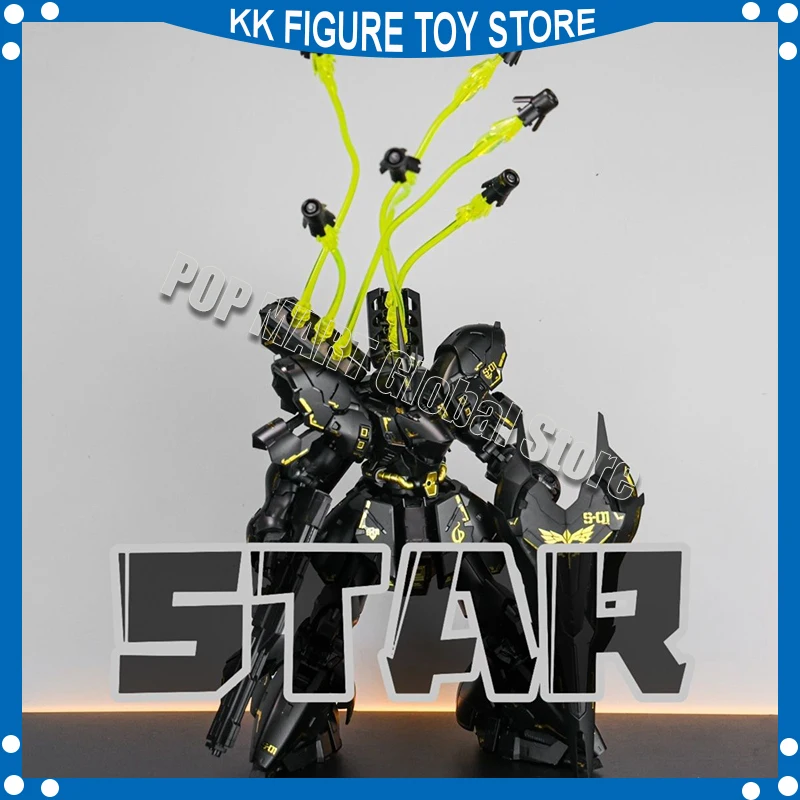 STAR Modello 1/144 RG MSN-04 Sazabi nero Modello di Montaggio Kit Anime Action Figure Robot Robot di Plastica Modello Regali Giocattoli