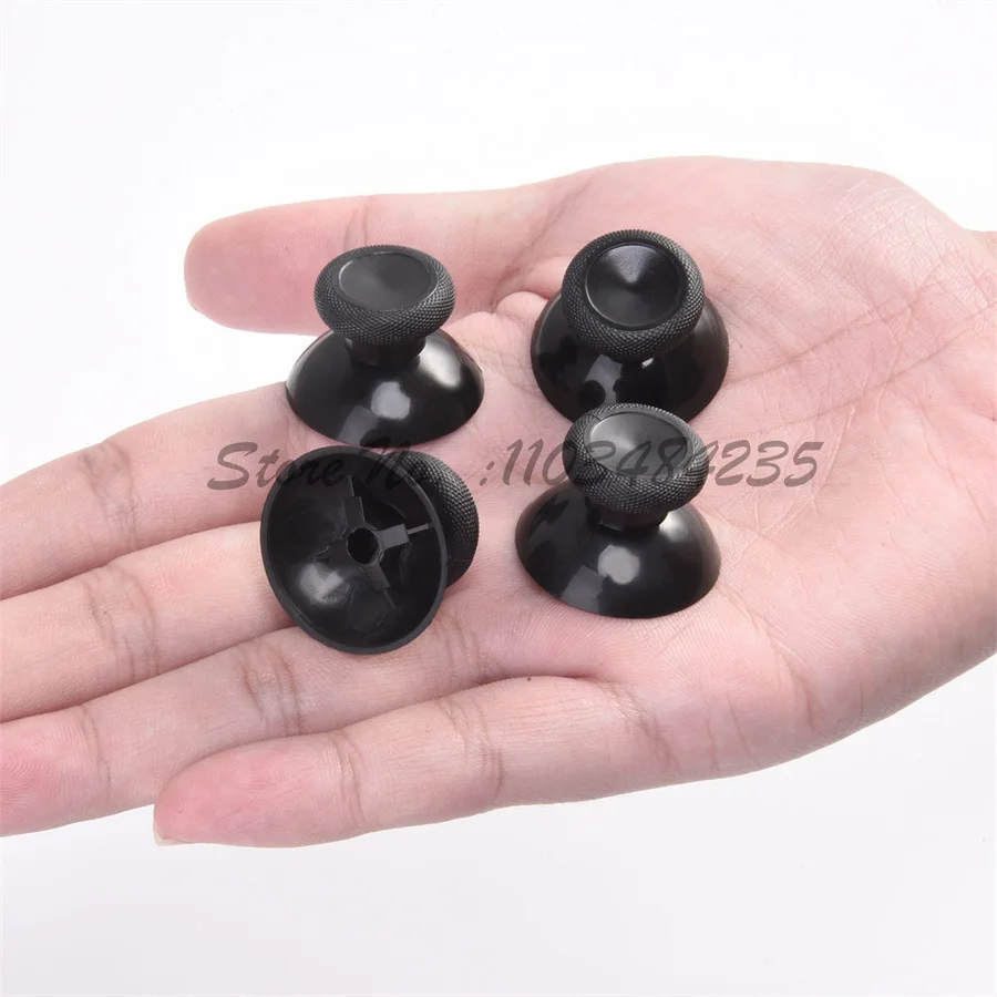 10-100pcs Replacement Analog Thumbstick Thumb Stick For xbox one Controller Black Silicone Thumbstick Grips Caps Set