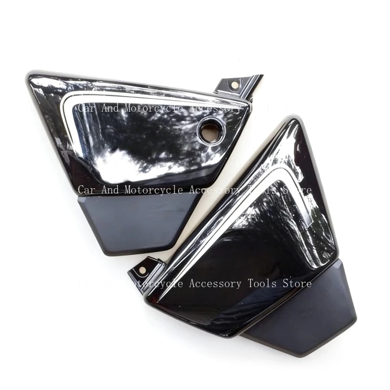 

Motorcycle Right & Left Frame Side Cover Battery & Tool Panels Guard Suitable For Suzuki GZ150-A Faring Body Parts Black