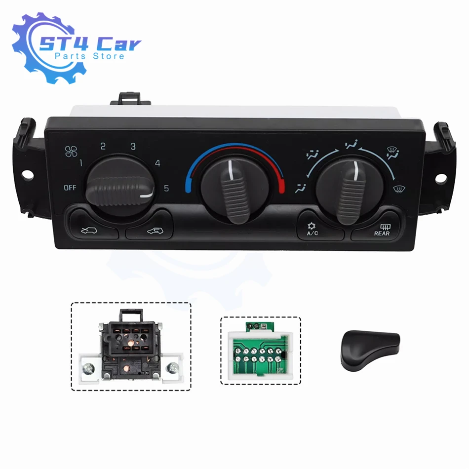 

599-218 A/C Heater Climate Control Module Panel For 1999-2002 Chevrolet Silverado GMC Sierra 1500 2500 3500