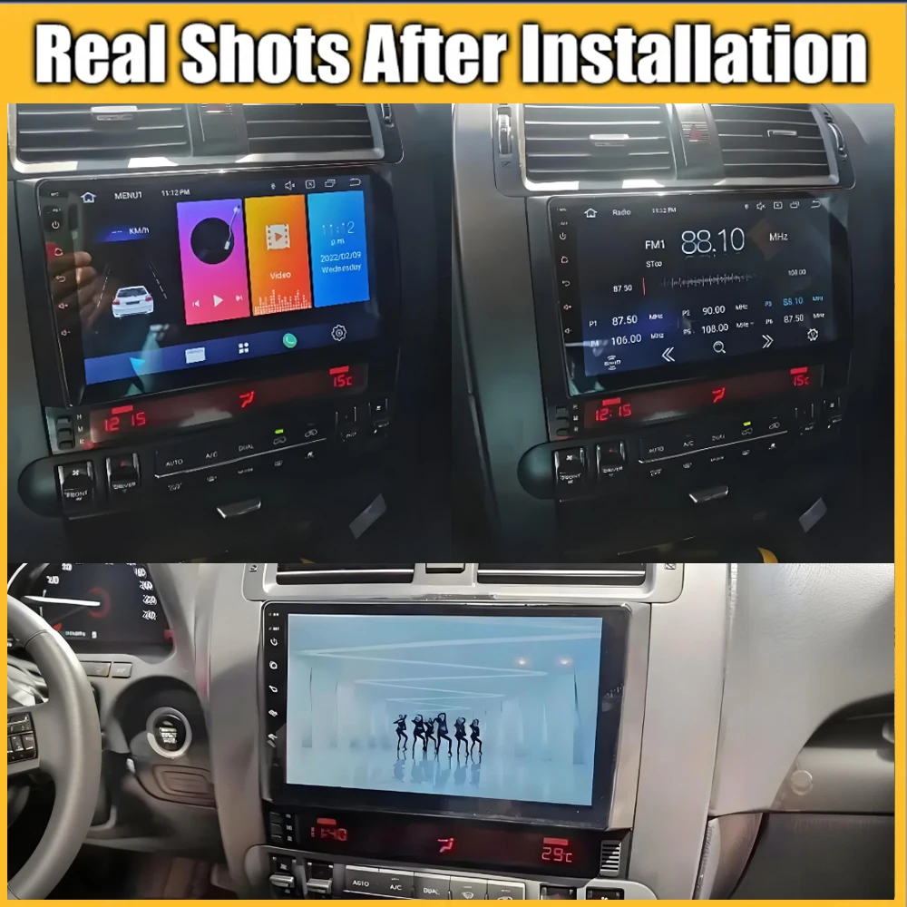 

Car Radio Android 15 Carplay For Kia Borrego Mohave 2008 2009 - 2015 Navigation GPS Multimedia Player stereo WiF+4G 360 Camera