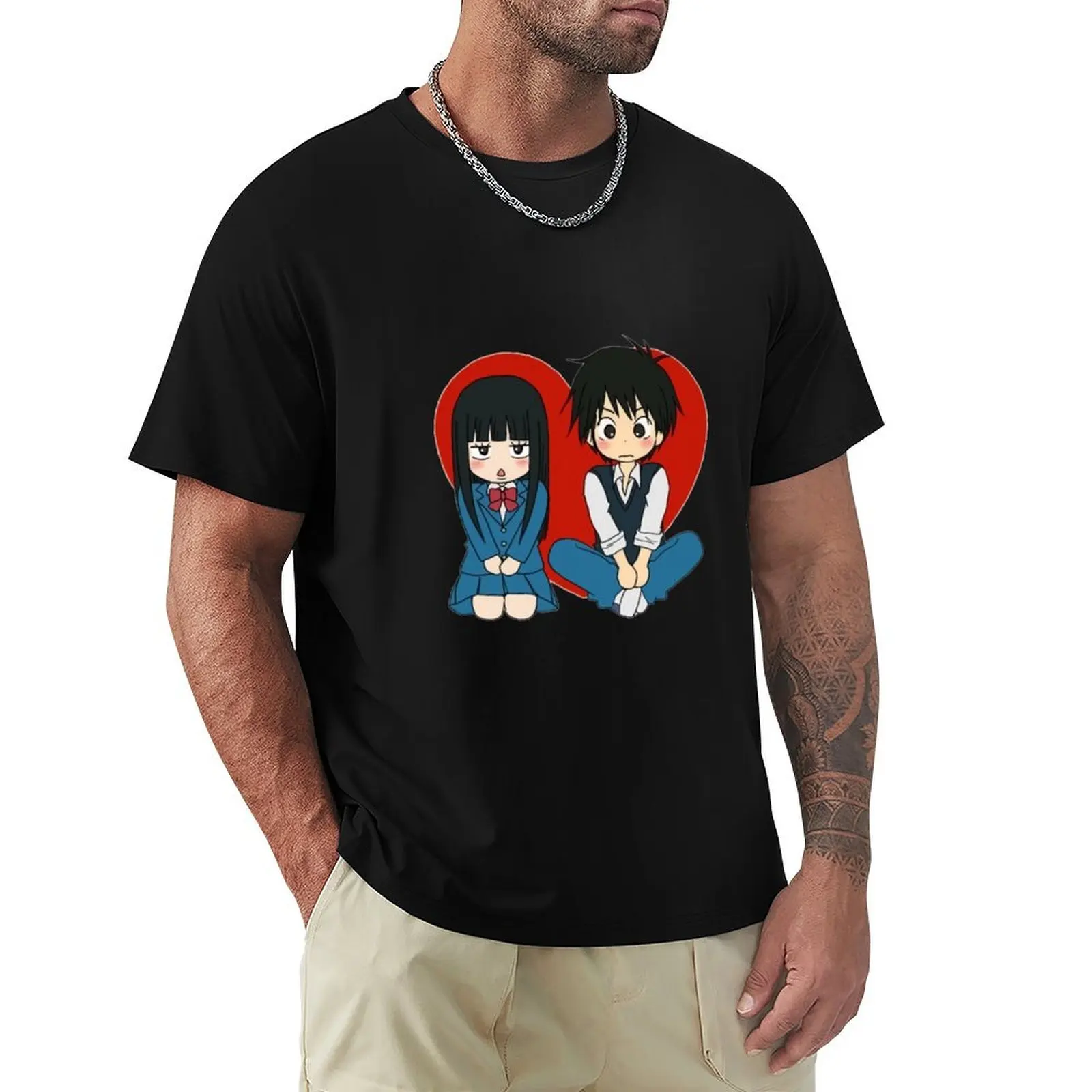 

Kimi Ni Todoke Anime - Sawako Kuronuma Cute Sticker T-Shirt graphic t shirts blanks t shirt for men