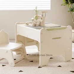 Table de Bureau pour Bébé, Meubles de Chambre d'Enfant, de Maternelle, pour Fille et Garçon, Petit Étudiant