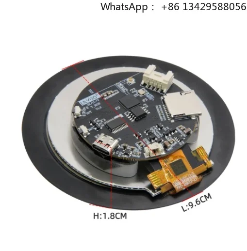T-RGB ESP32-S3 2.8 inch LCD Touch Round Display ST7701S Screen ESP32-S3R8 Development Board Support WIFI BT TF