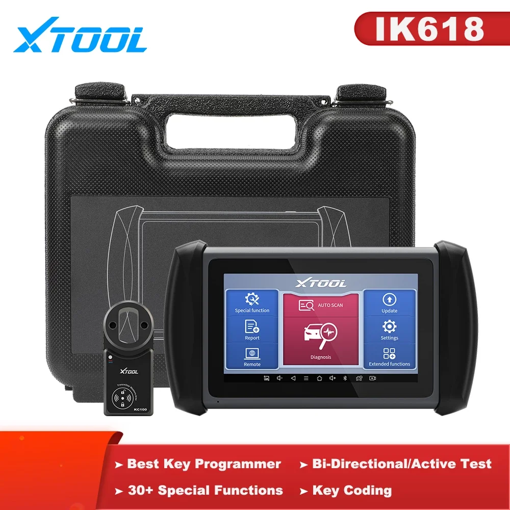 

XTOOL IK618 X100 Key Programmer With KC501,M821 & KS01 Car OBD2 Diagnostic Tools X100 PAD3 Key Programmer