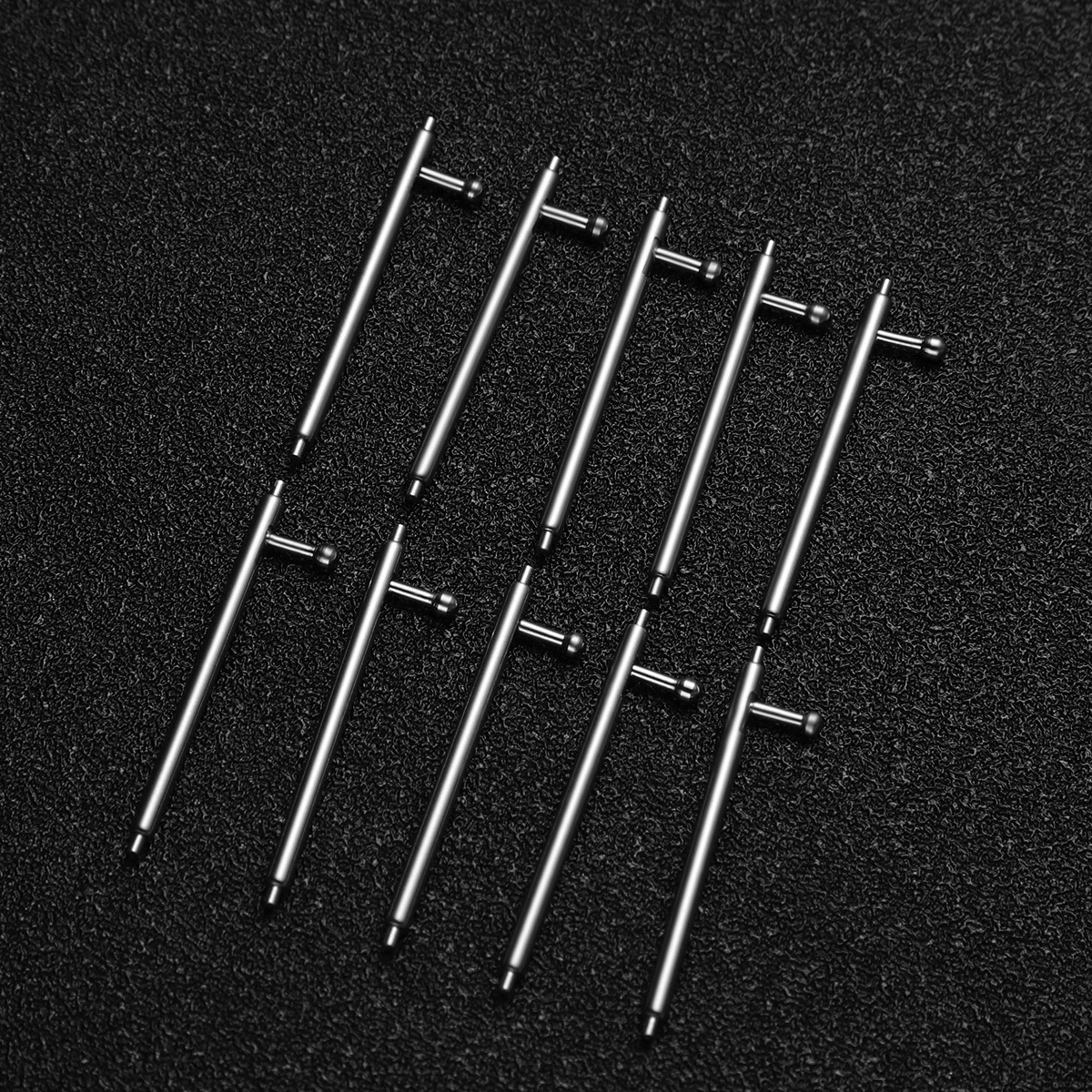 

10Pcs Quick Release Spring Bars Watch Strap Bands Tool-Free Insert Remove Fit Watch Band Pins Replacement Repair