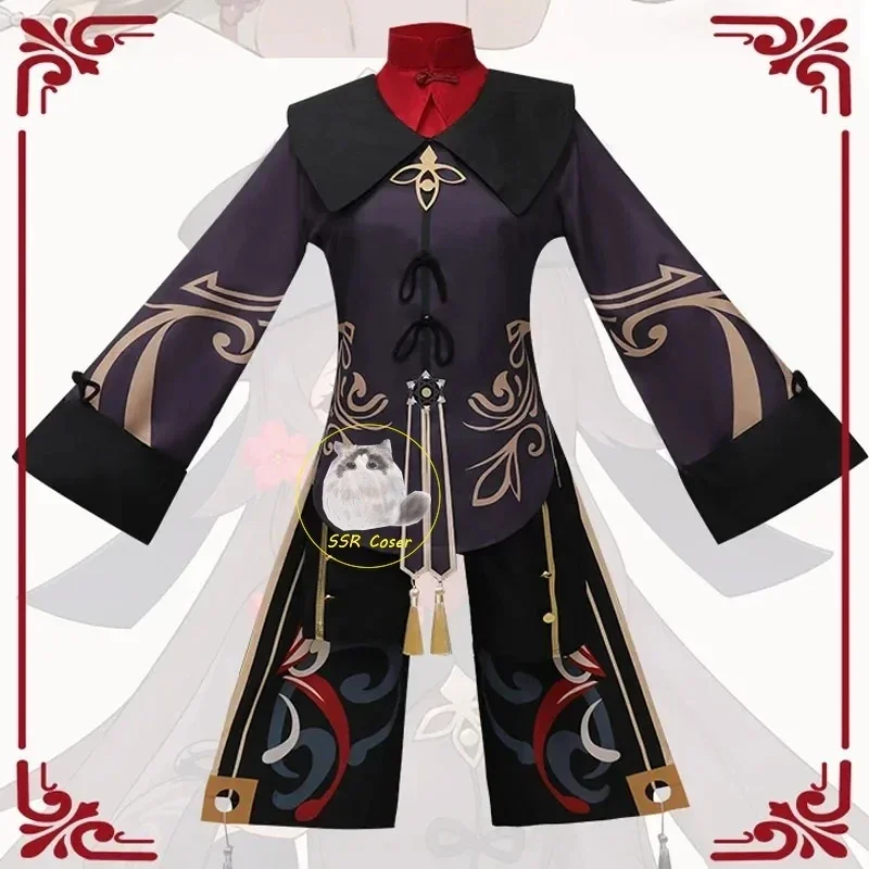 Genshin impact Hu Dan ชุดคอสเพลย์ผู้หญิง hutrai เสื้อผ้าสไตล์จีนชุดคอสเพลย์ผู้หญิงเกมอะนิเมะสำหรับผู้หญิงหญิงสาว