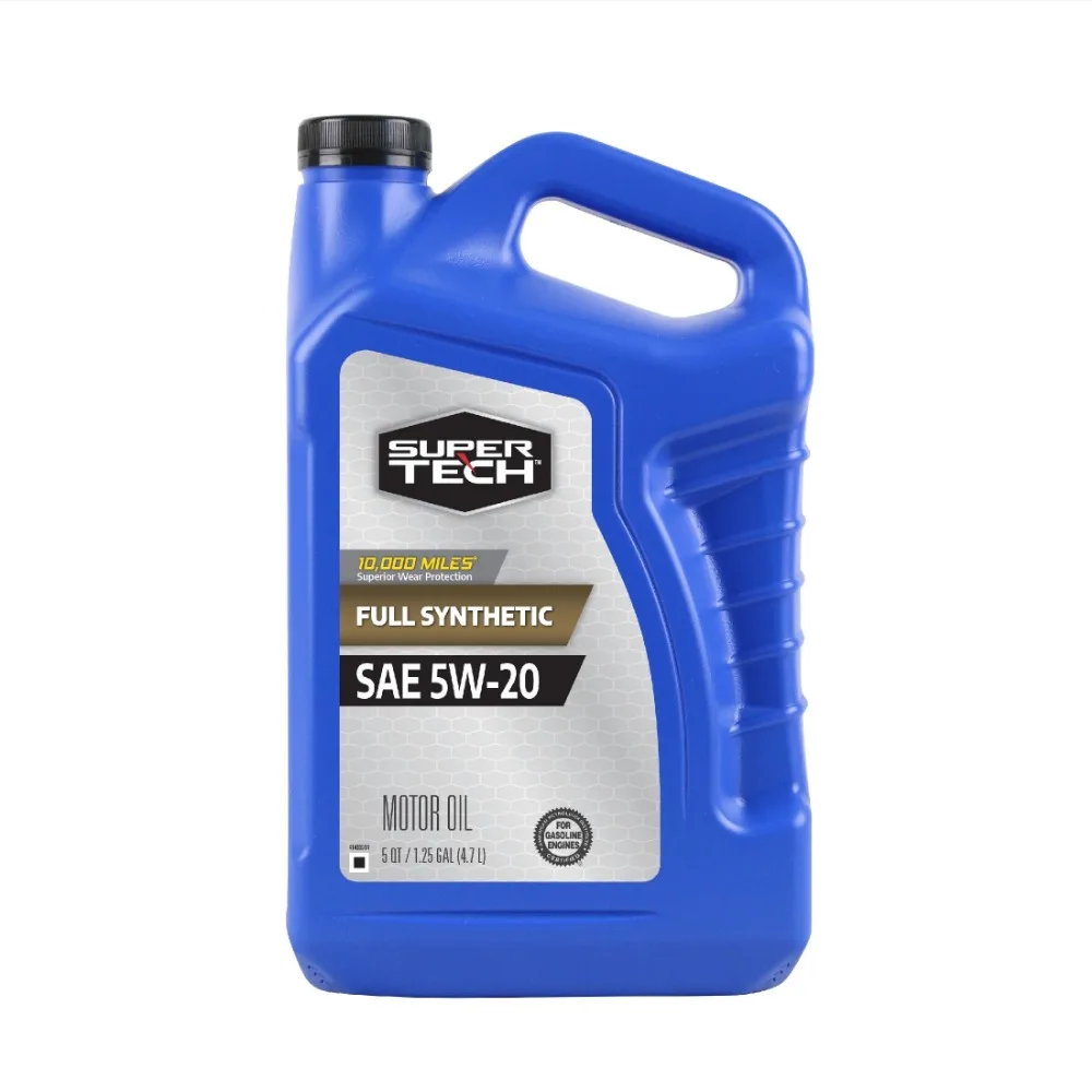 

Full Synthetic SAE 5W-20 Motor Oil, 5 Quarts
