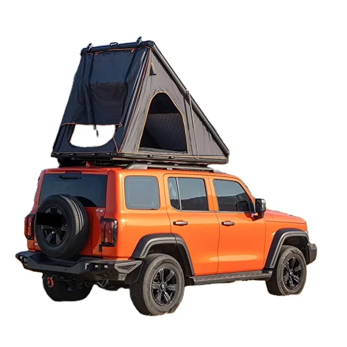 

y DruneknXp 1.45m width version 3-4 person roof top tent new style aluminum roof top tent