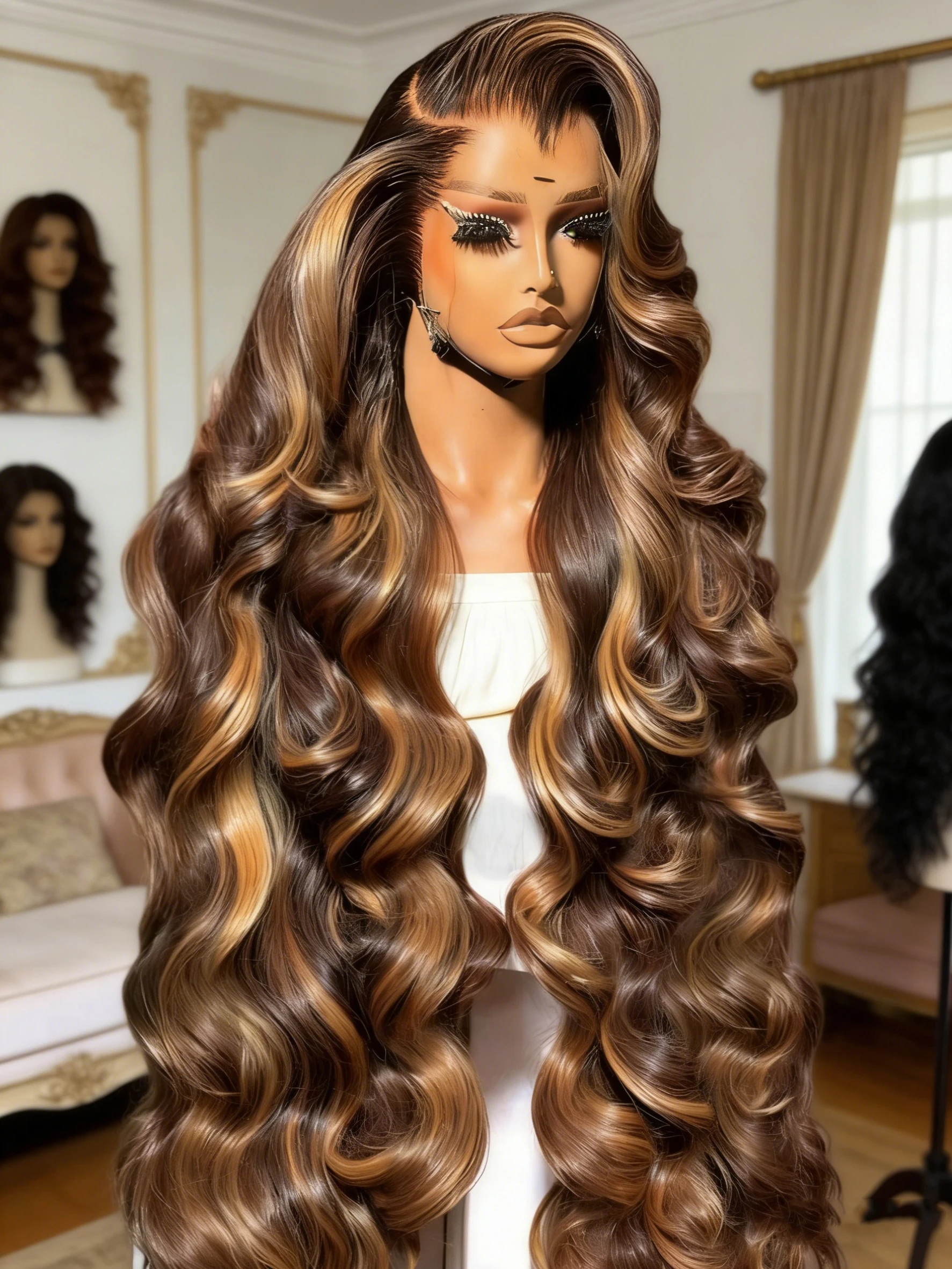 

Парик из натуральных волос Body Wave с мелированием 4/27, HD прозрачный кружевной фронтальный парик 13x6, 100% натуральные волосы для женщин, предварительно прорезанный, бразильский парик