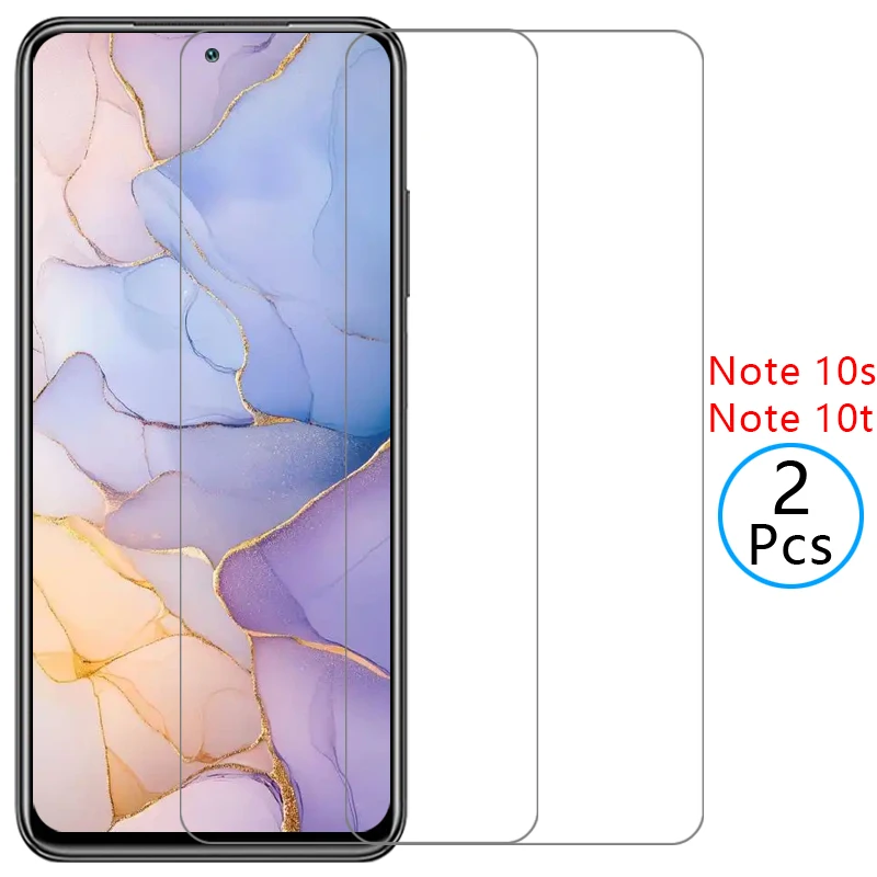Защитное закаленное стекло для Xiaomi Redmi Note 10S 10T 5G, защитная пленка для экрана Note10S Note10T, S10, T10, пленка для Xiaomi Redmi