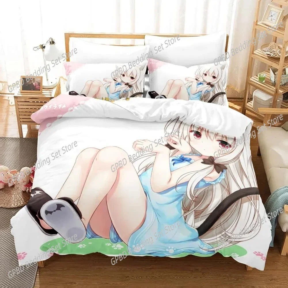 Ms. Vampire who lives in my neighborhood Bedding Set Single Twin Full Queen King Size Bed Set Adult Kid Bedroom Duvet cover Sets
