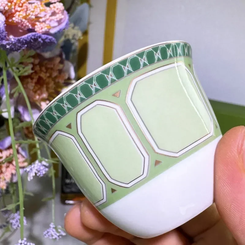 Bone China Small Coffee Cup Hot Sale Concentrated Cup For Banquet Wedding Housewarming Gift