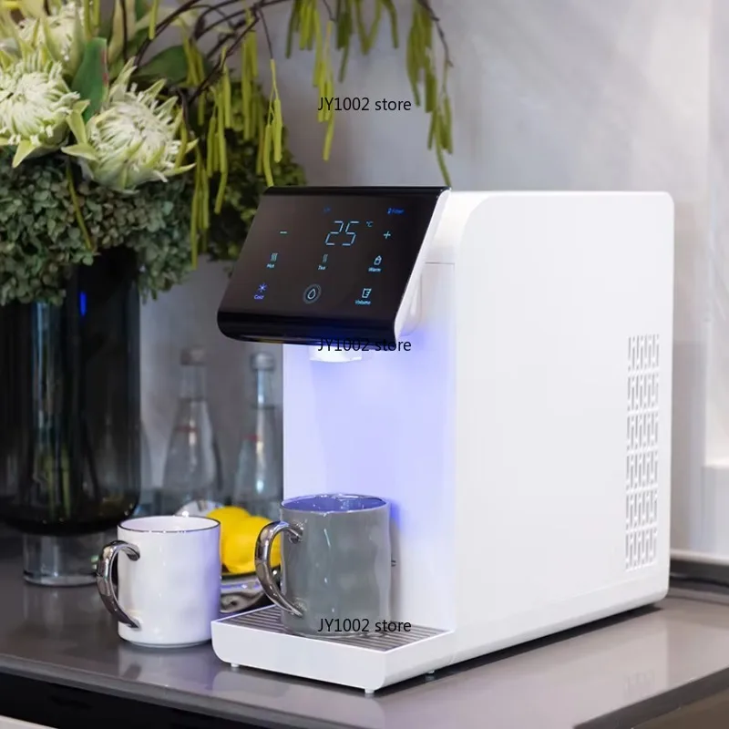 

5-Stage Portable Reverse Osmosis Alkaline Water Purifier Countertop RO Water Dispenser Temperature Household Desktop