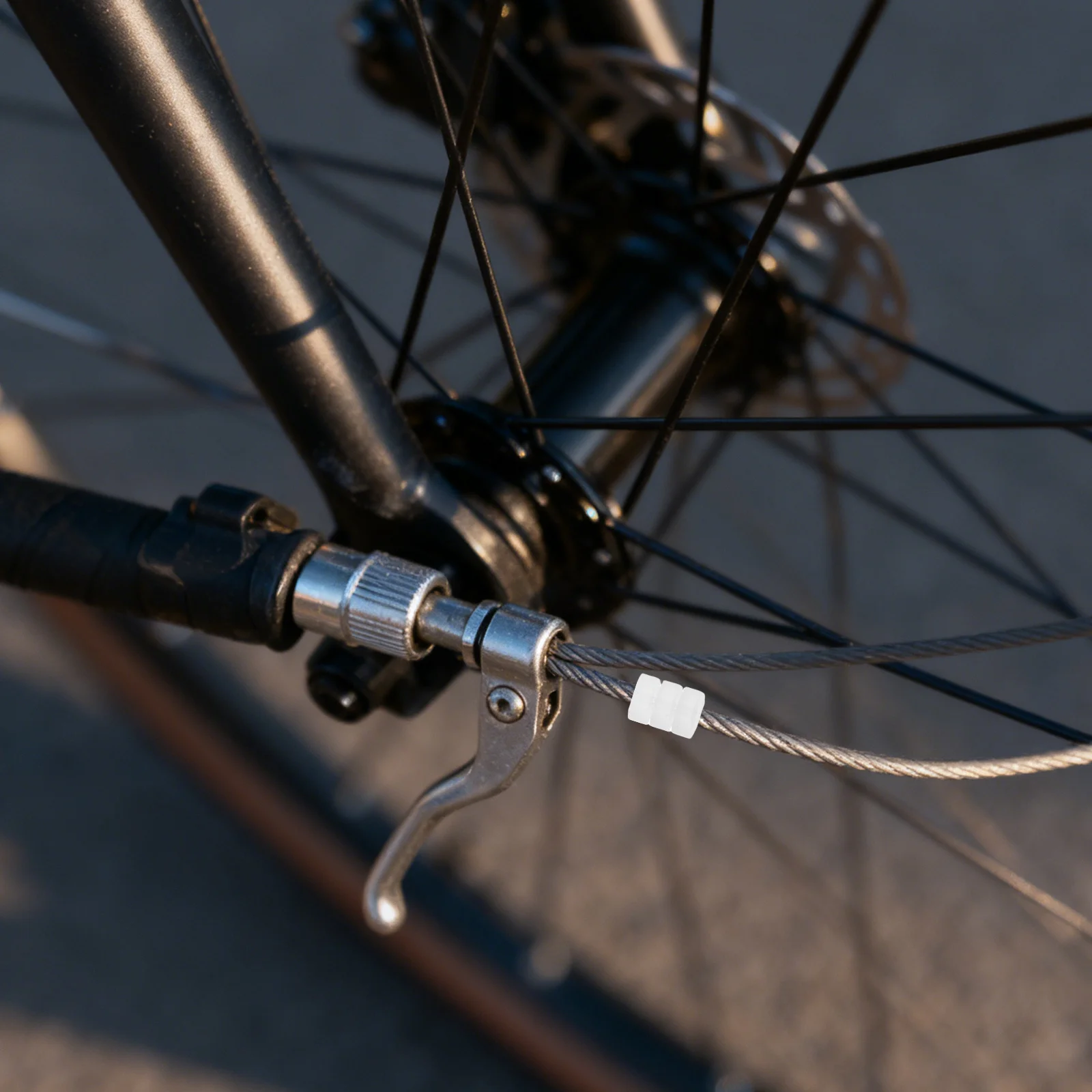 

Bike Brake Cable Ends Silver Corrosion Resistant for Road Mountain Bicycle Compatible Hardware Upgrades