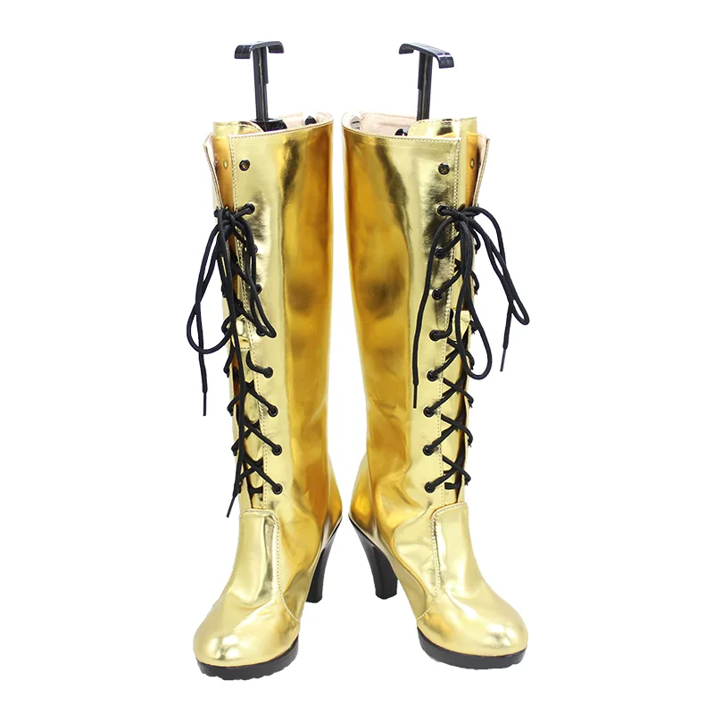 Anime mil cereza Senbonzakura RIN Len zapatos botas de Cosplay hombres mujeres hecho a medida