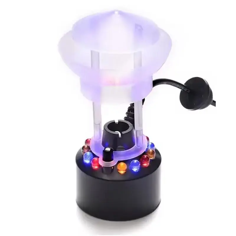 

Ультразвуковой распылитель Mister Fogger Водный фонтан Ставок Аквариум Увлажнитель с брызговиком Туманная машина с вилкой европейского стандарта