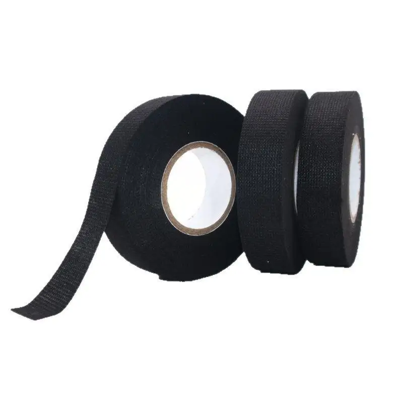 High Temperature Resistant Wire Harness Cloth Tape Heatproof Fabric for Automotive Motorcycle Cable Loom Wiring Repair