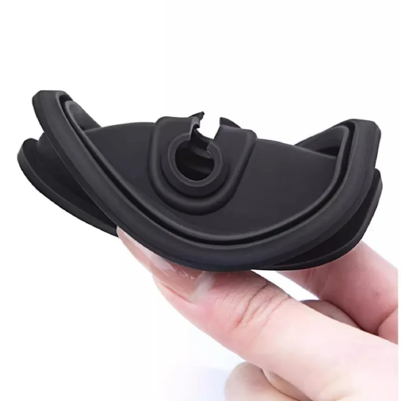 Car Door Lock Latch Cover Door Locks Buffer Shock Absorber Seal Guard Stopper Silicone Anti-Collision Protective Set Accessories