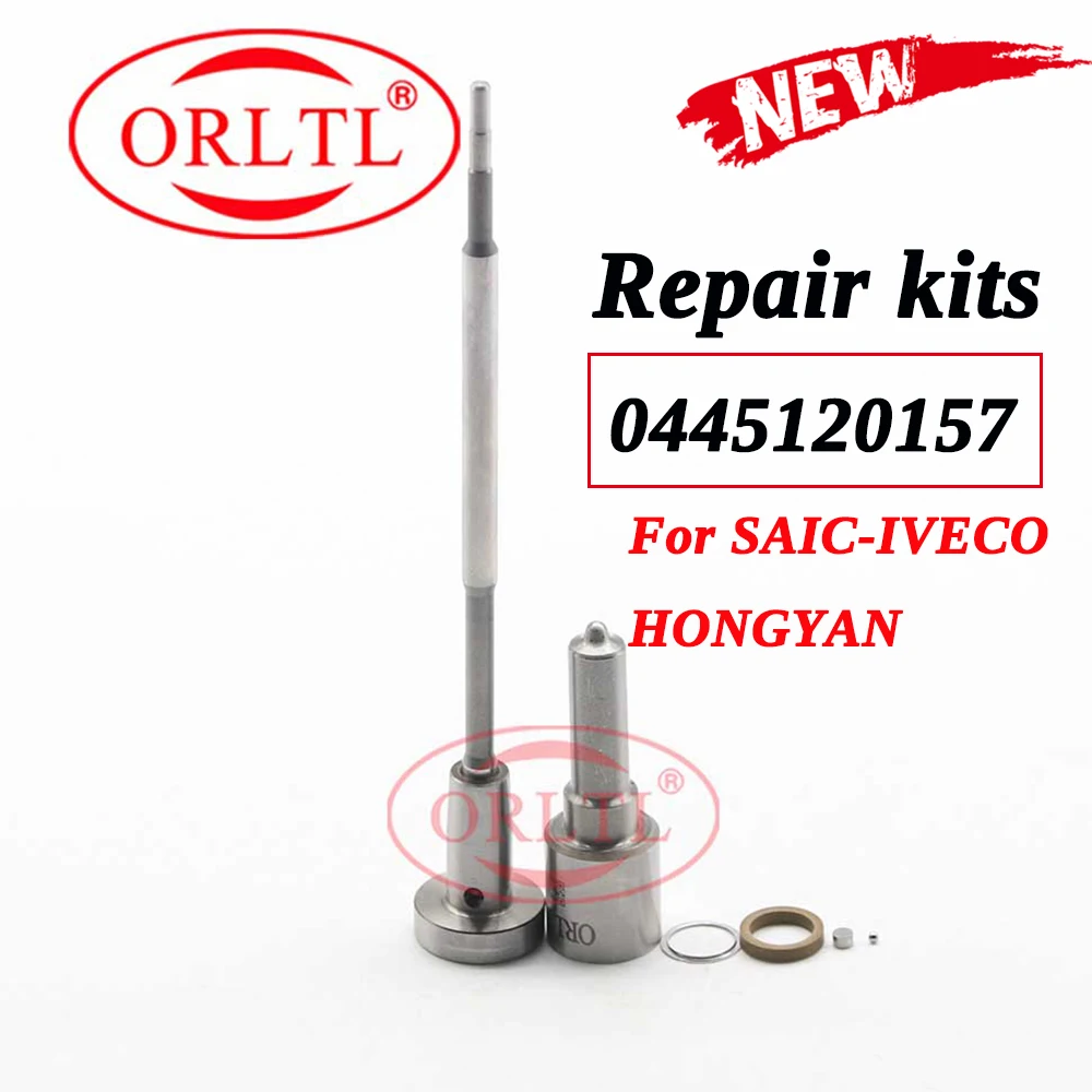 0445120157 Diesel Injector Repair Kits DLLA145P1794 (0433172093) Valve F00RJ01819 Sealing Rings For IVECO Injector 0986435564