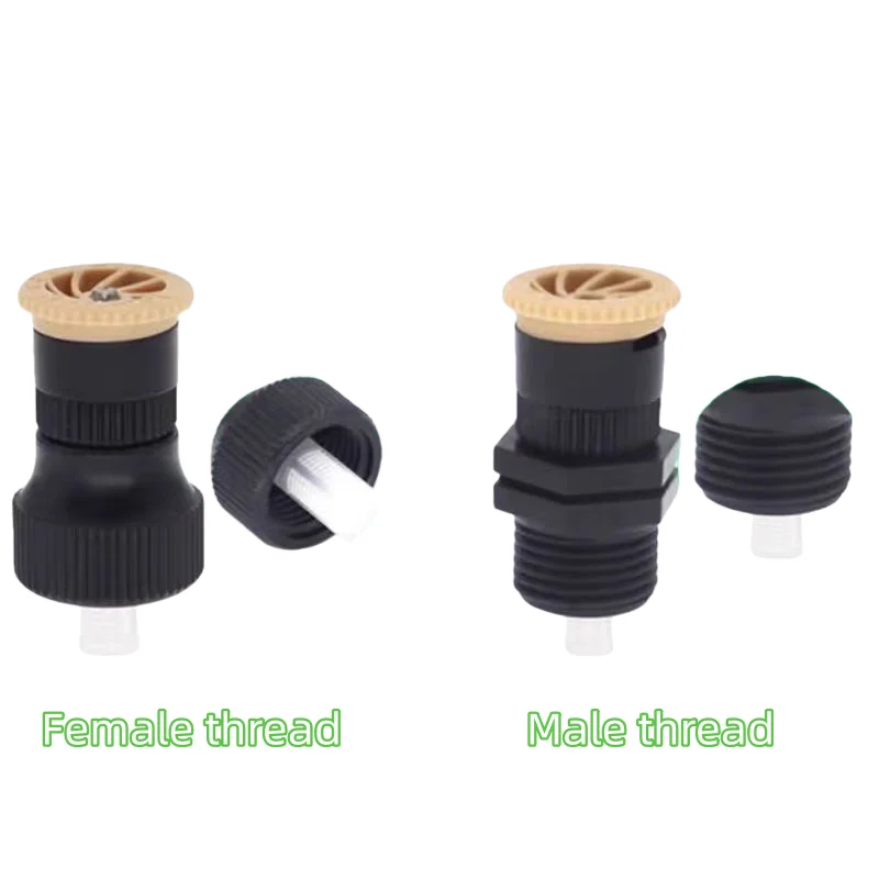 5PCSModel 092 0~360 Adjustable Scattering Nozzle 1/2 Inch Plastic Popup Irrigation Lawn Garden Watering Micro Sprinkler